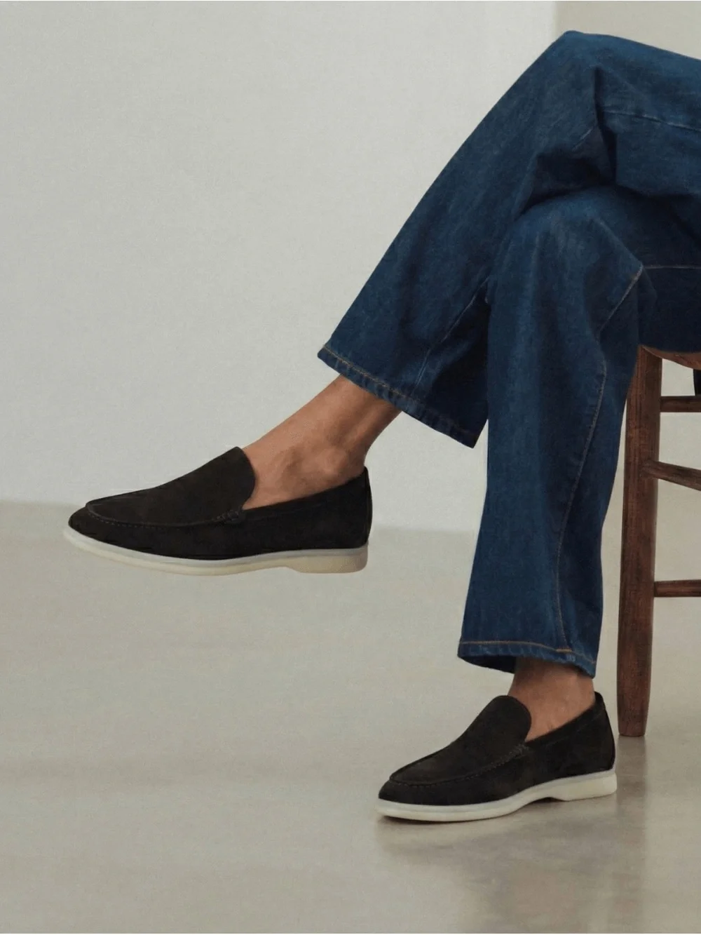 NIB Miramonti Black Loafers